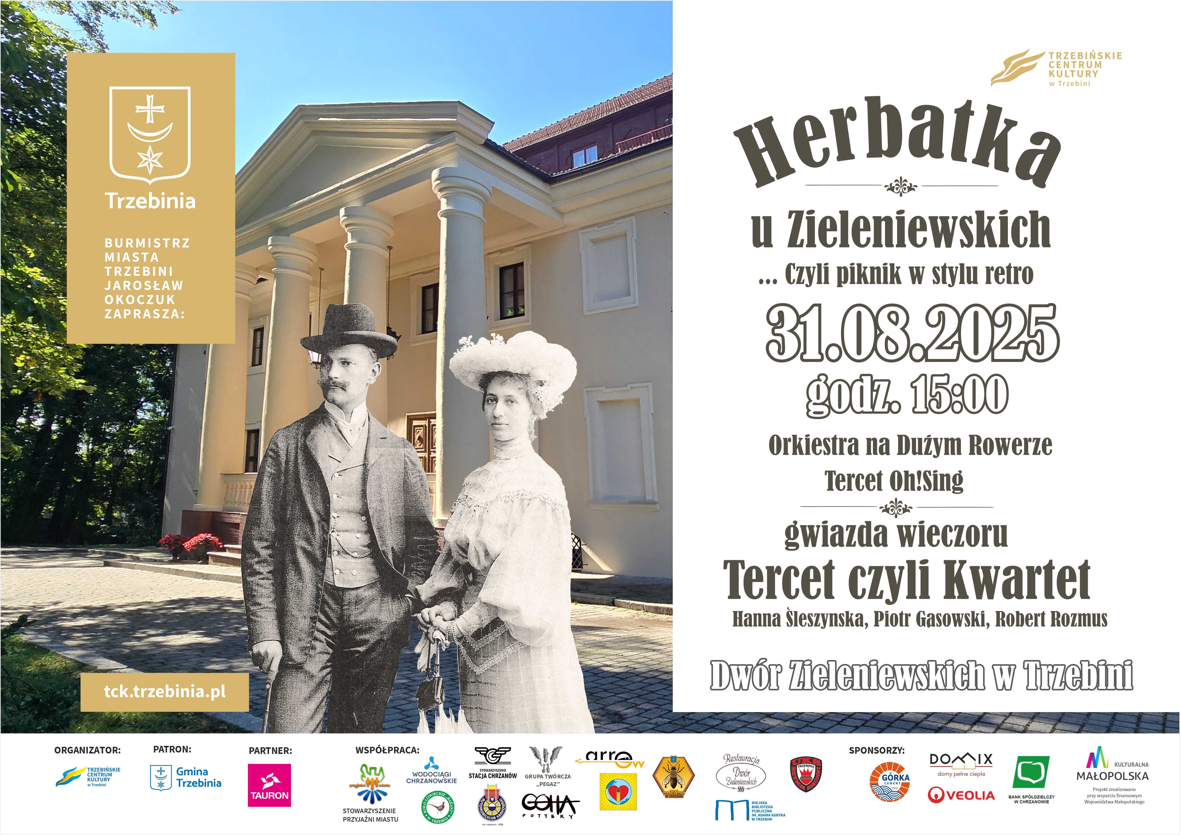 plakat Herbatka u Zielewniewskich 2025